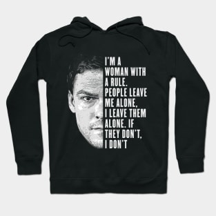 I'm a woman with a rule reacher Hoodie